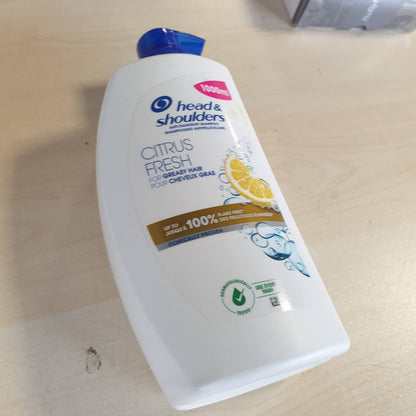 307851 - HEAD & SHOULDERS Shampo Citrus Fresh për Flokë të Yndyrshëm 1000 ml