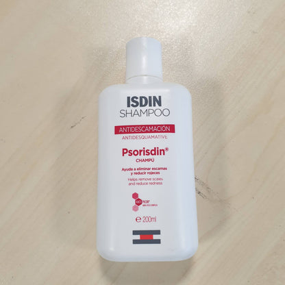 307873 - ISDIN Shampo Kontrolluese Psorisdin, 200 ml, Eliminon luspat dhe zvogëlon skuqjen e kokës