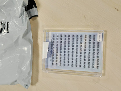 307935 - LZM Qerpikë me Grumbuj Qerpikësh Individualë - 120 copë qerpikë 8 mm me kaçurrela C, natyralë, të hollë, transparentë