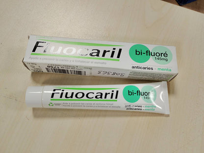 308363 - FLUOCARIL Pastë dhëmbësh për fëmijë 6-13 vjeç Kundër kariesit Bi-fluorid 145mg - Shije e butë menteje - 75 ml