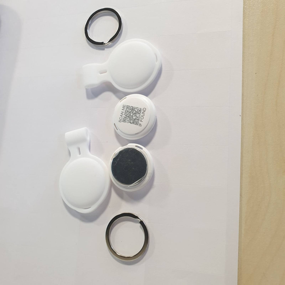 308993 - APPLE Pako me 2 etiketa gjurmuese ajri [MFi Certified] për Apple Find My (vetëm iOS)