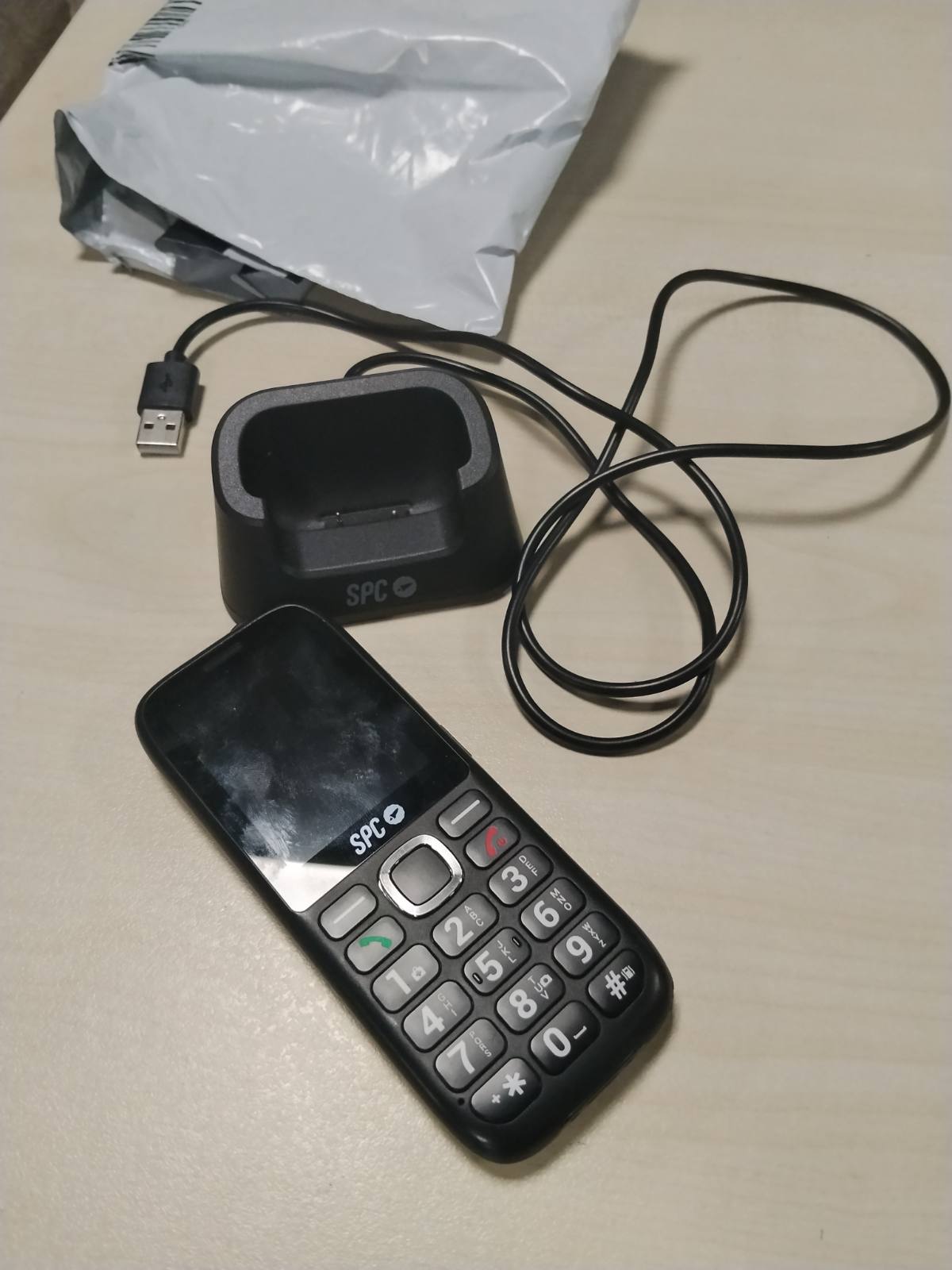 309726 - SPC FORTUNE 2 MAX, Telefon celular për të moshuar, 4G, Mbështetëse karikimi
