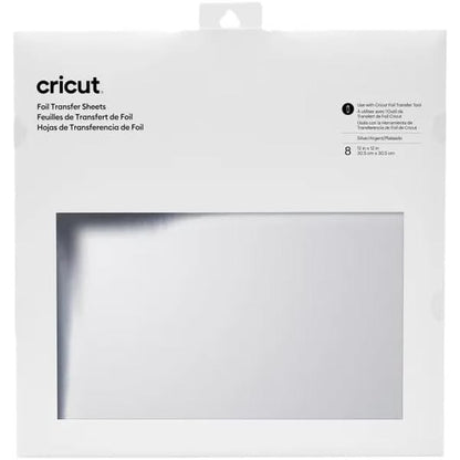 248163 - CRICUT Fletë transferimi, argjend (8 copë)