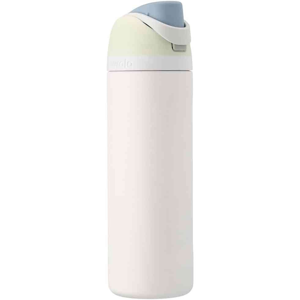 255758 - Owala FreeSip Shishe uji e izoluar prej çeliku inox, 710 ml, pa BPA, ideale për sporte dhe udhëtime, Iced Breeze