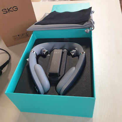 311012 - SKG Masazhues Qafe i Palosshëm G7PRO-FOLD me Nxehtësi, Masazhues me Vibrim të Thellë pa Tel, 9D, 1.2 kg