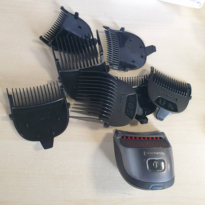 311183 - REMINGTON Makinë prerëse flokësh, teh teknologjie CurveCut, 9 krehëra udhëzues (1.5-15 mm), e rikarikueshme, karikim i shpejtë 10 minuta, QuickCut HC4250