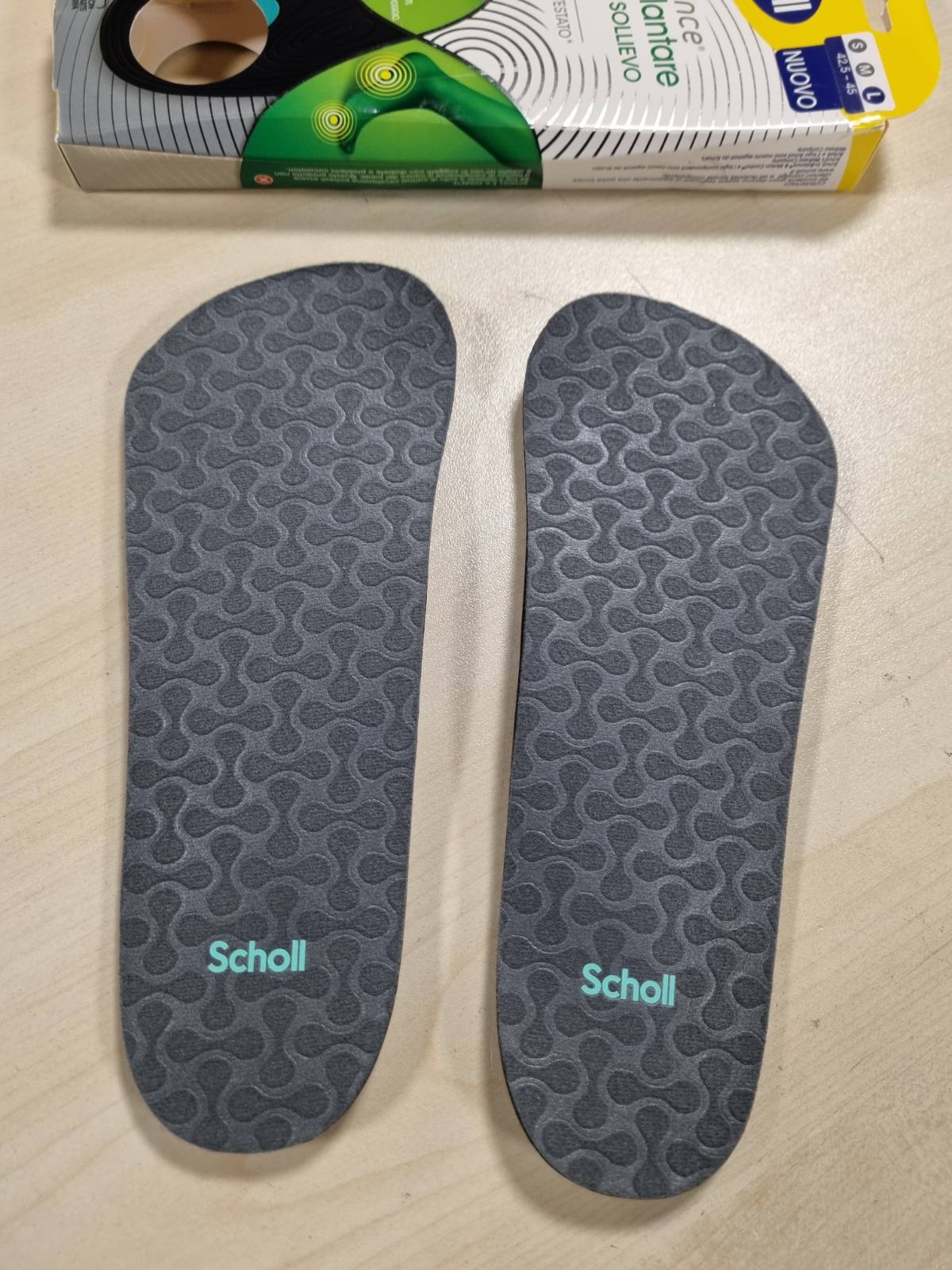 311570 - DR. SCHOLL'S In-Balance, mbështetëse për harkun, Shtroja ortopedike për këmbët e sheshta, madhësia L (42.5-45), 1 palë