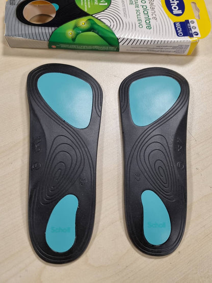 311570 - DR. SCHOLL'S In-Balance, mbështetëse për harkun, Shtroja ortopedike për këmbët e sheshta, madhësia L (42.5-45), 1 palë