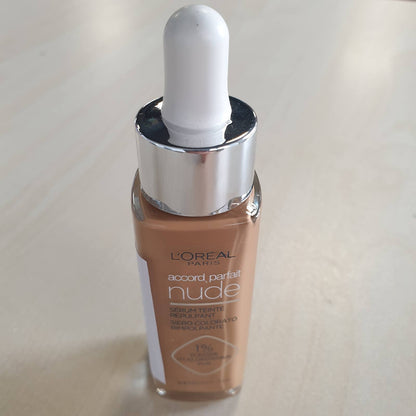 311582 - L'ORÉAL PARIS Serum me nuancë Accord Parfait, 30 ml, Përfundim natyral, Teksturë e lehtë, Nuanca: 5-6 Ngjyrë e mesme-e nxehtë