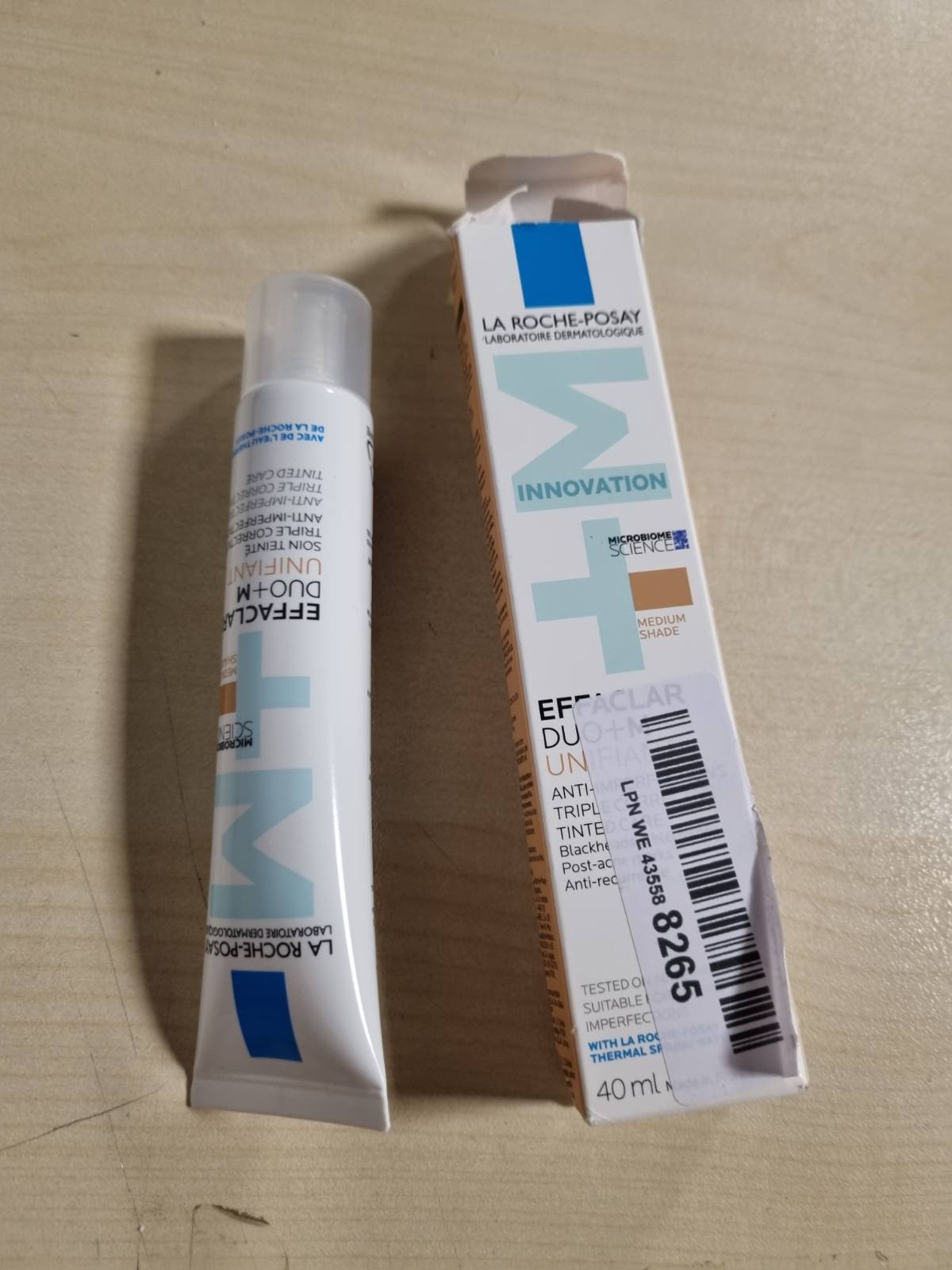 311694 - LA ROCHE-POSAY Effaclar Duo+m Unifying, krem Korrektues, 40ml
