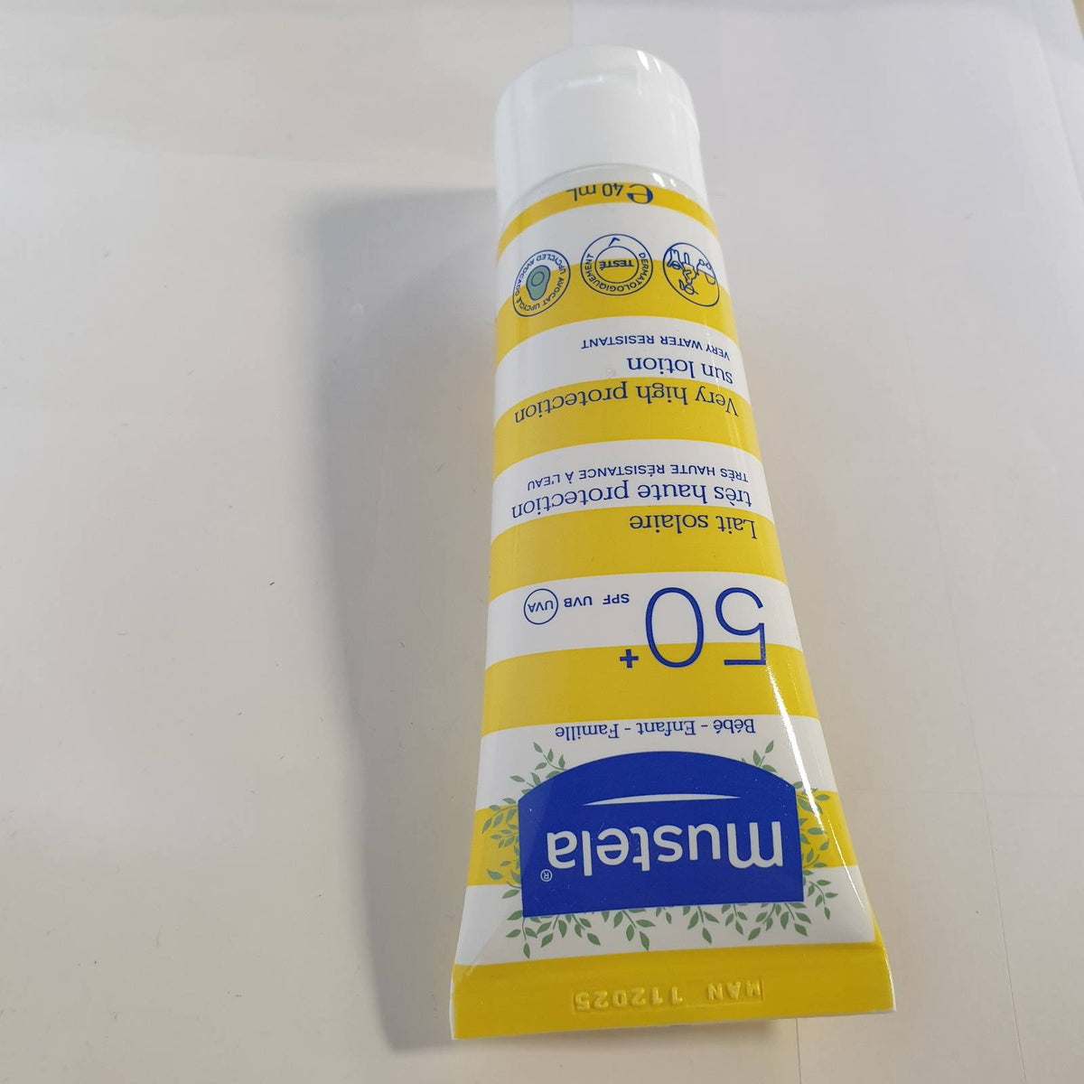311807 - MUSTELA Sun Milk SPF50 për fytyrën dhe trupin, 40 ml