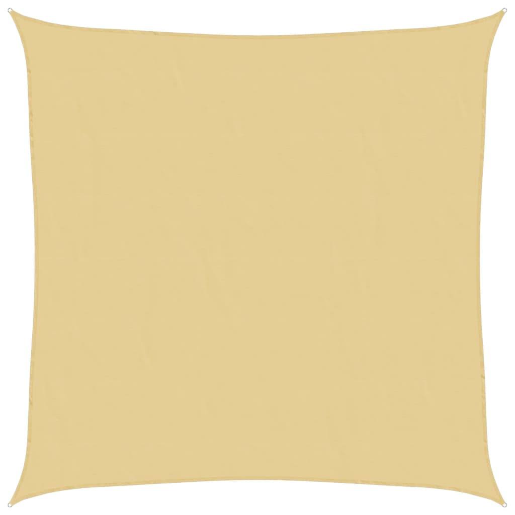 244711 - vidaXL Tendë Dielli Vela Rërë 5x5 m 100% Poliester Oxford