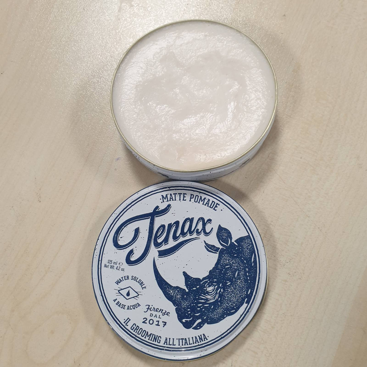 312443 - TENAX Dyllë për flokë Matte Pomade për meshkuj, 125 ml