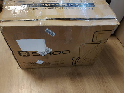 312480 - SIHOO Karrige Zyre Ergonomike, Karrige Ekzekutive me Mbështetëse Krahësh të Rregullueshme 3D, Mbështetje Mesit, Kapacitet Peshe deri në 150 kg/330 LB (Gri)