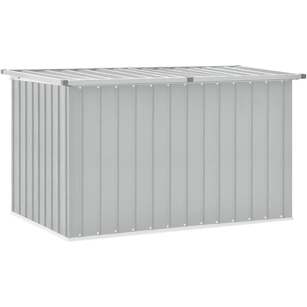 291474 - vidaXL Kuti Ruajtjeje për Kopsht, Ngjyrë Gri 150x95x90 cm