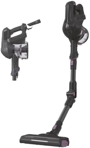 116272 - HOOVER Fshesë pa Tel HF110H me Shkop, Fuqishme 22V, Kapacitet 0.9L, Jetëgjatësi Baterie 40 Minuta, Zbrazje e Lehtë, Pozicion Parko dhe Nis, Furçë Elektrike LED, Furçë për Shumë Sipërfaqe, Mjet për Çarje