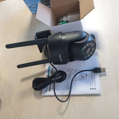 313411 - CODNIDA Kamerë mbikëqyrjeje e jashtme 5MP me WiFi, 2.4/5GHz