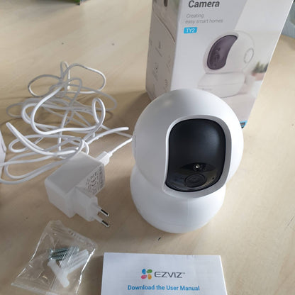 313864 - EZVIZ TY2 WiFi IP Kamera Mbikëqyrjeje e Brendshme me Kthesë/Anim 1080P