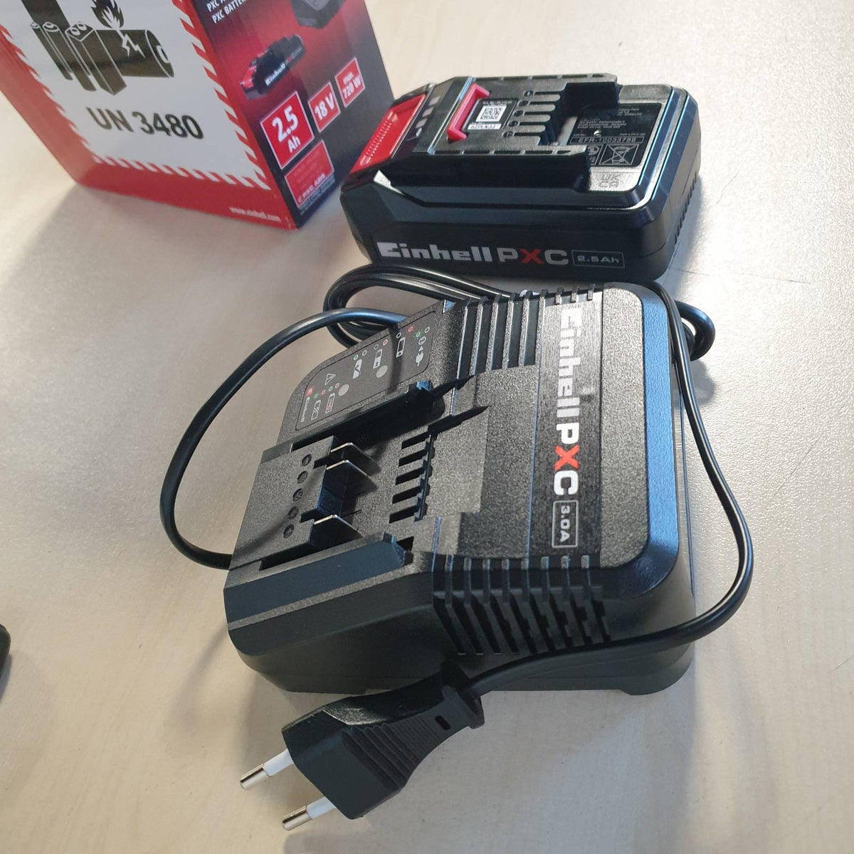 313935 - EINHELL Kit fillestar origjinal PXC 2,5 Ah