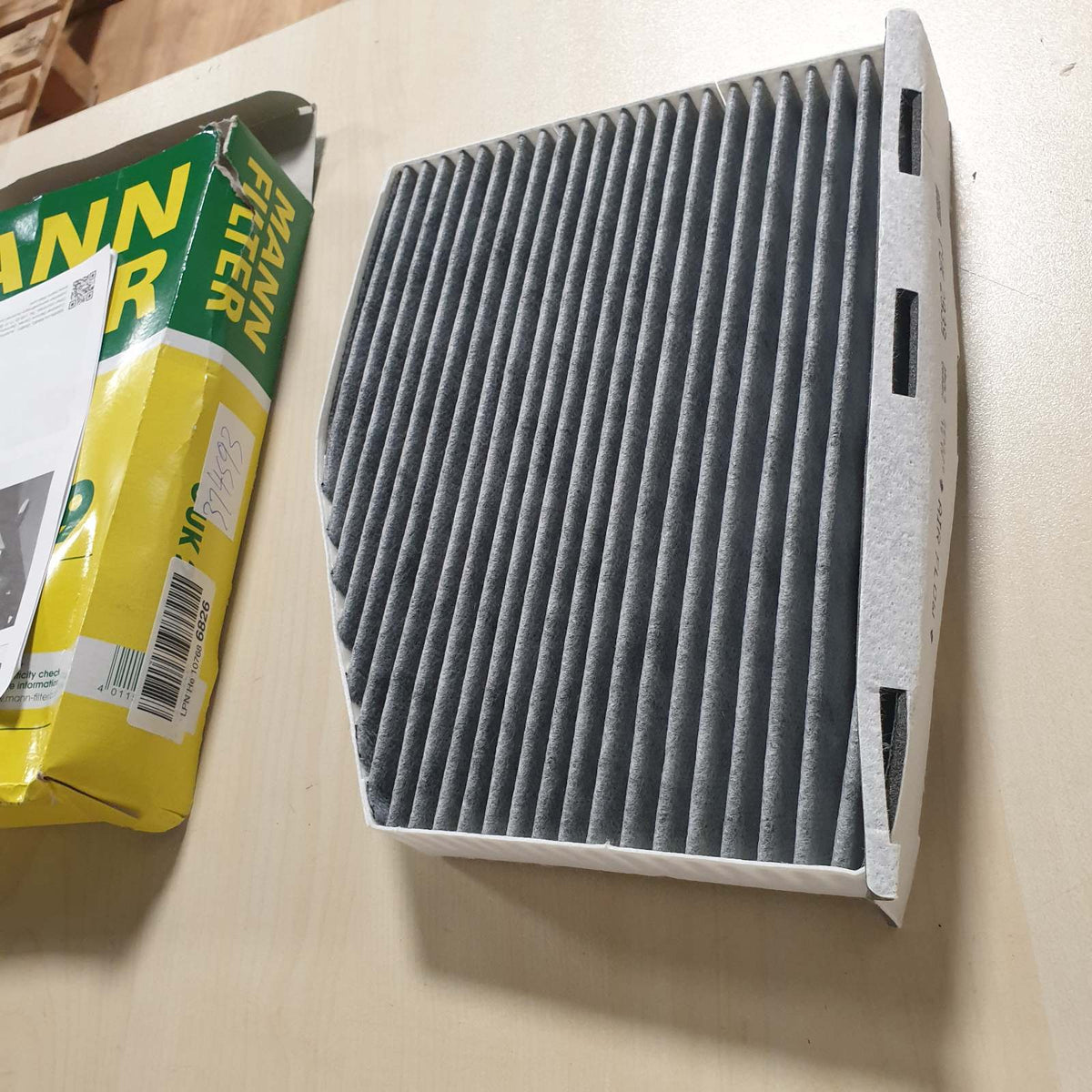 314593 - MANN-FILTER Filtër ajri kabine CUK 2939, me karbon të aktivizuar