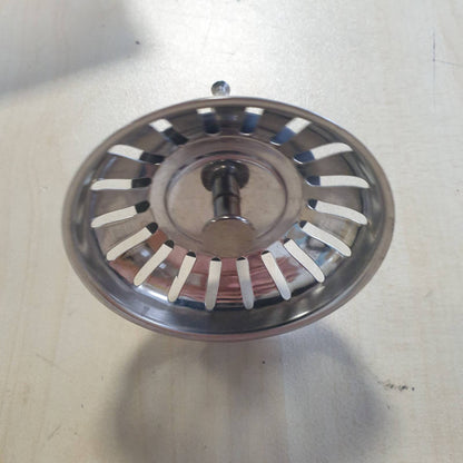 314882 - BLANCO Shportë filtri 119146 7.9 cm | 3.5" | me kunj për funksionim ekscentrik | 18 vrima kullimi | Pjesë këmbimi origjinale | Çelik inox