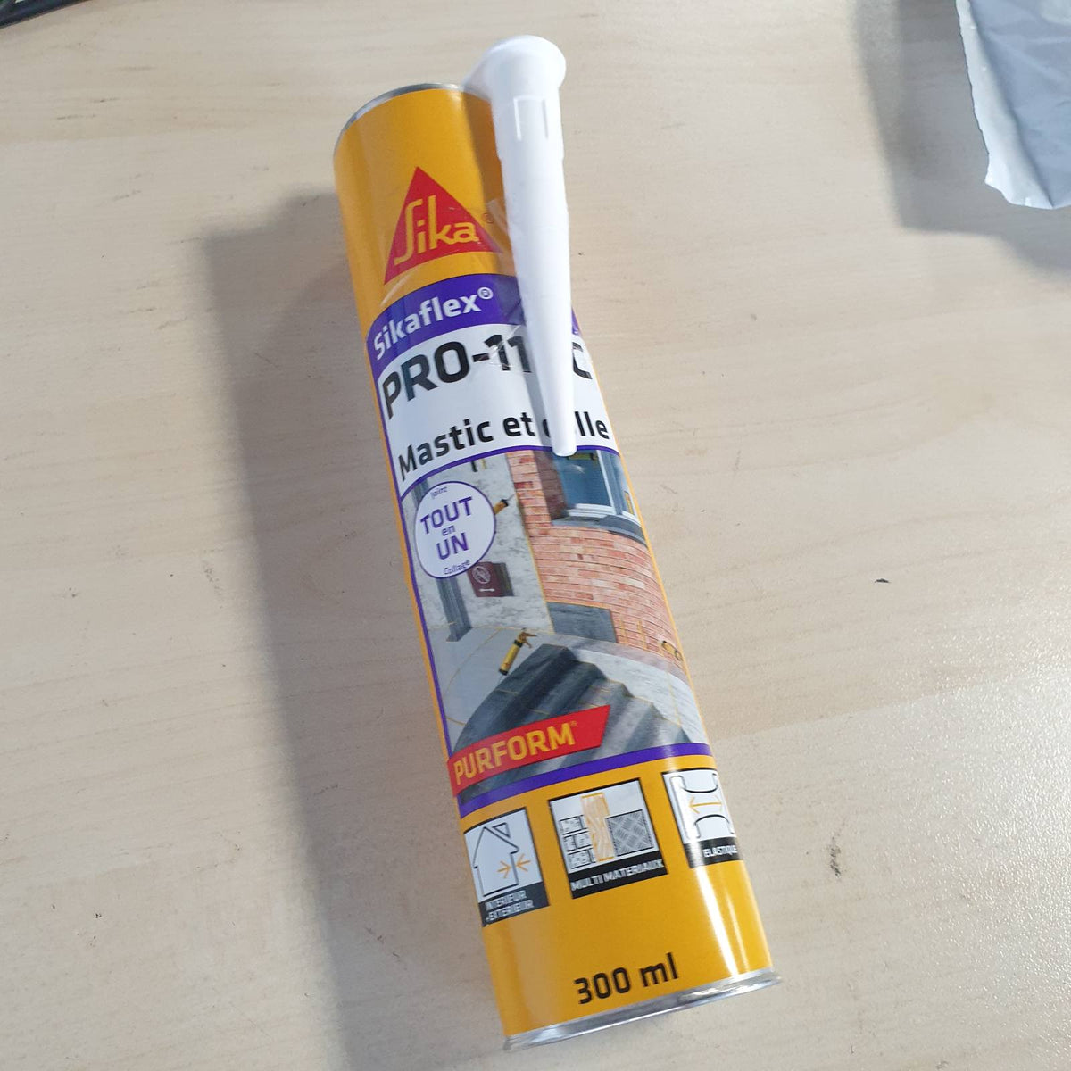 314978 - SIKA Mastikë PU e plotë Sikaflex PRO 11 FC E bardhë 300ml