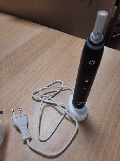 315084 - rçë dhëmbësh elektrike iO Series 6 Plus Edition, 3 koka furçe, e zezë, përfshin kutinë e udhëtimit dhe 5 mënyra pastrimi, e projektuar nga Braun