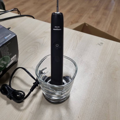 315104 -  Furçë dhëmbësh elektrike Sonicare DiamondClean Smart 9400, HX9917/89, Sensor presioni, 4 mënyra pastrimi, 3 nivele intensiteti, E zezë