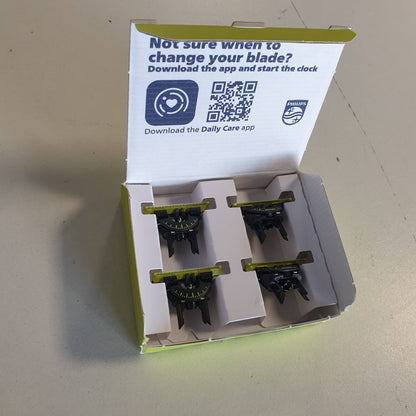 315845 - PHILIPS Tehe OneBlade Original 360, pako me 4 copë (modeli QP440/50), të pajtueshme me të gjitha modelet OneBlade dhe Pro