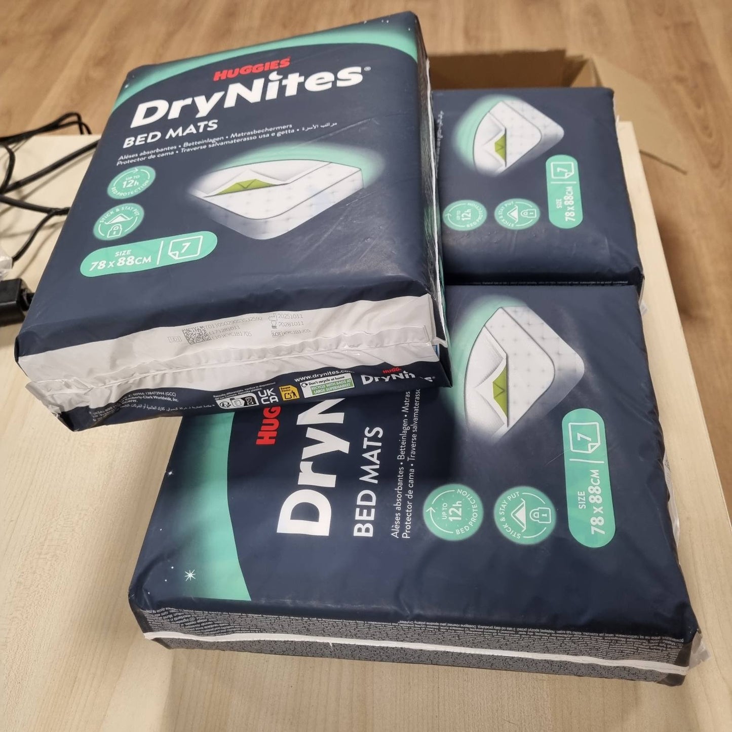 316182 - HUGGIES DryNites - 4 pako me 7 mbulesa shtrati - Mbrojtje 12 orëshe - I përshtatshëm për fëmijë të të gjitha moshave