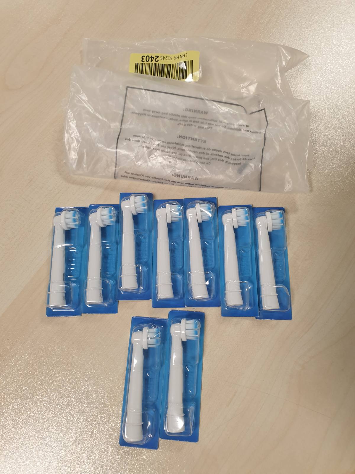 316275 - ORAL-B Koka Zevendësuese Sensitive Clean (Pako me 10, të Bardha, për Furçën Elektrike Oral-B Pro, Fije Ultra të Buta për Mishra të Ndjeshme)