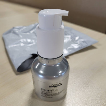 316326 - L'OREAL PROFESSIONNEL Serum SteamPod, 50 ml, trajtim mbrojtës nga nxehtësia, mbron deri në 230°C, kundër kaçurrelave