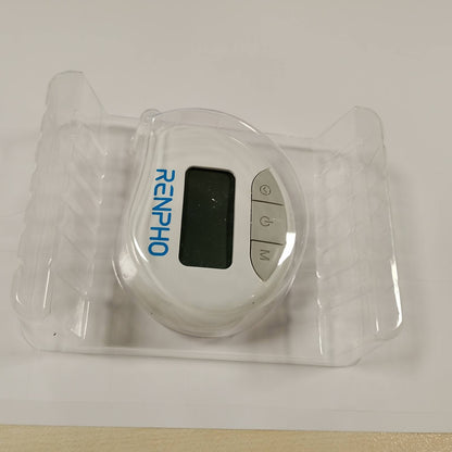 316416 - RENPHO Shirit matës i tërheqshëm me aplikacion Bluetooth për matjen e trupit, humbjen e peshës, shtimin e muskujve, fitnesin (inç dhe centimetra).