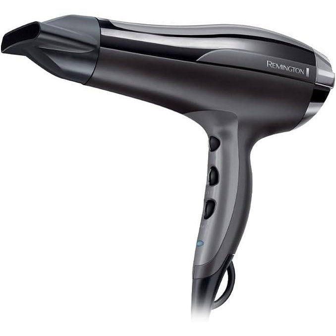 316500 - REMINGTON Tharëse flokësh Pro-Air Turbo Jonike D5220, 2400W, qeramikë turmaline, 3 temperatura/2 shpejtësi, me koncentrator dhe difuzor