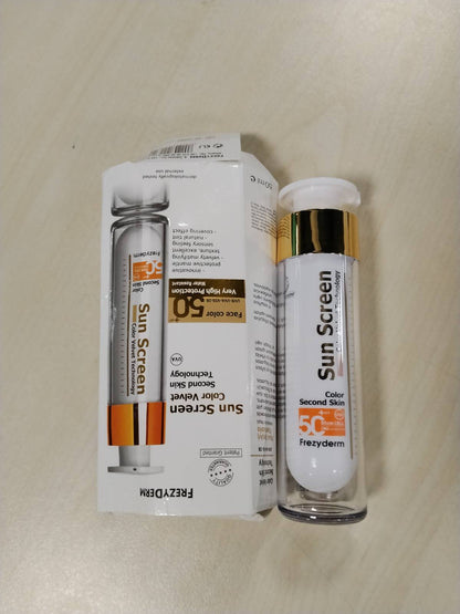 316614 - FREZYDERM Kremi mbrojtës nga dielli për fytyrën Color Velvet SPF 50+, 50 ml
