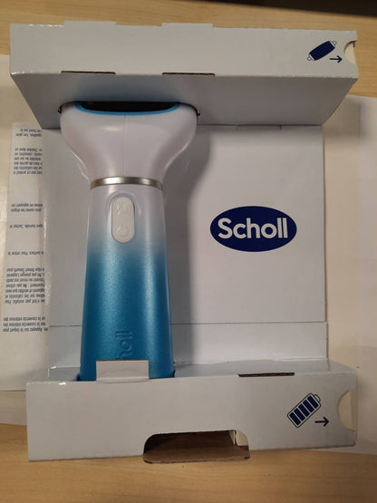 316657 - SCHOLL Velvet Smooth me Minerale Detare, Pajisje Elektrike Pedikyr, heq kallot, blu