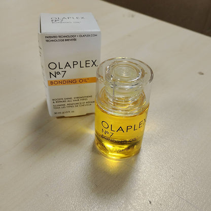316807 - OLAPLEX - Vaj për flokë Nr. 7, vaj i koncentruar me shkëlqim të lartë, mbrojtje nga nxehtësia, zbut dhe zbut dukshëm flokët, shton gjallëri ngjyrës, kontroll i kaçurrela deri në 72 orë - 30 ml