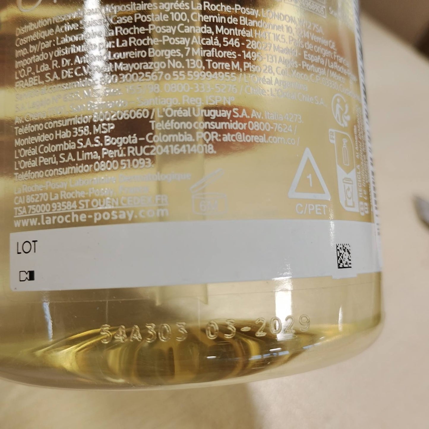 316861 - LA ROCHE-POSAY Lipikar, Vaj Pastrues AP+, për Lëkurë të Thatë, 1L