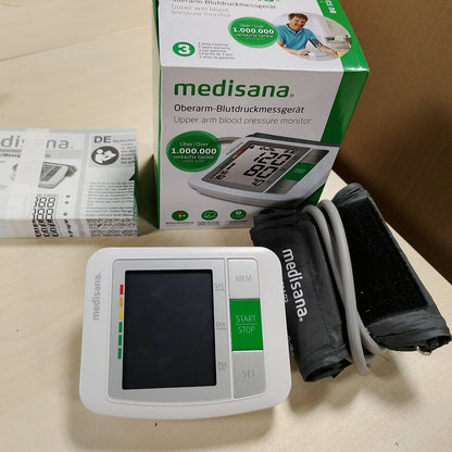 316900 - MEDISANA Monitorues i tensionit të gjakut BU 510, me funksion memorieje, manshetë tensioni gjaku