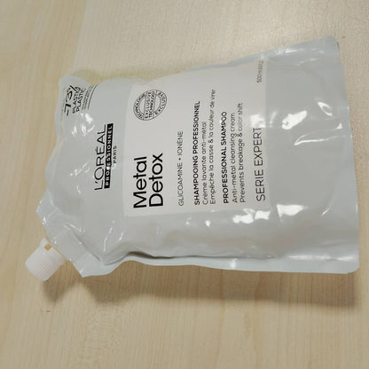 316950 - L'OREAL PROFESSIONNEL - Krem Pastrues Metal Detox - Shampo Kundër Thyerjes dhe Anti-Metalike - 500ml - Pa Sulfate