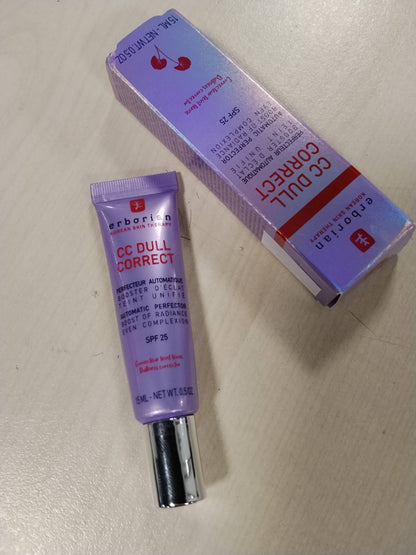 317031 - ERBORIAN CC Dull Correct - Krem Ditor Balancues për Lëkurë të Pakëndshme - 15 ml - Kozmetika koreane me Centella Asiatica
