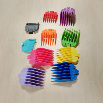 317084 - Mbrojtëse prerëse pa tel për zgjedhjen e prerëseve shumëngjyrëshe, 10 copë, për zgjedhjen e 0.5, 1, 1.5, 7, 8, Plastika nga 1/16 inç deri në 1 inç (1.5-25 mm)