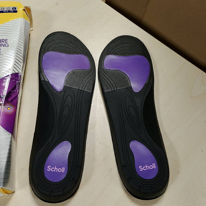 317358 - DR. SCHOLL'S - Shtroja ortopedike In-Balance për burra dhe gra për fasciit plantar me mbështetje për harkun e këmbës dhe lehtësim të dhimbjes së thembrës dhe këmbës, madhësia 42.5–45