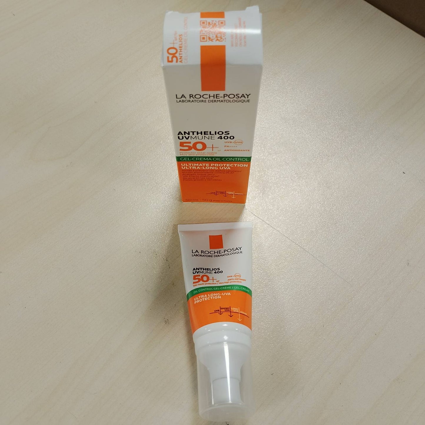 317412 - LA ROCHE-POSAY ANTHELIOS XL, Krem Xhel kundër Shkëlqimit, SPF 50+, 50 ml