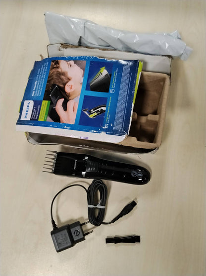 317435 - PHILIPS Makinë prerëse flokësh QC5115/15, tehe çeliku inox, 11 gjatësi prerjeje, funksionon me rrjet elektrik