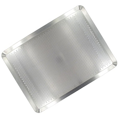 141803 - Pllakë pjekjeje e perforuar 40 x 30 cm prej alumini 18/10 Zenker Special.