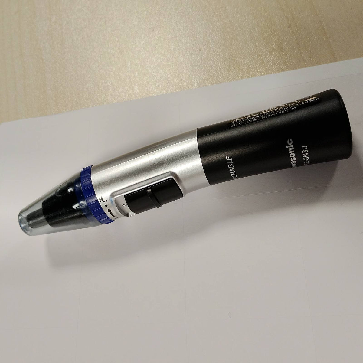 317638 - PANASONIC Prerëse flokësh ER-GN30-K503 për meshkuj, me teh të dyfishtë hipoalergjik, pa tel, e zezë