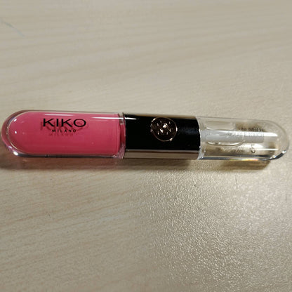 317644 - KIKO MILANO Unlimited Double Touch 111, Buzëkuq i Lëngshëm 2-Hapësh, Përfundim i Shkëlqyeshëm, Zgjat deri në 12 Orë, Bazë e Ngjyrosur pa Transferim