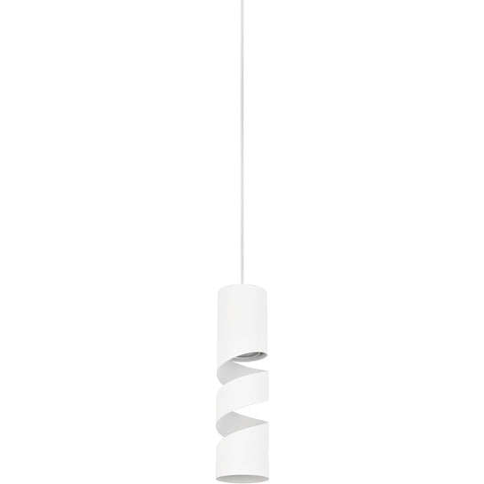 222464 - TRIO LIGHTING Llambë varëse Stream 364000131, metalike, e bardhë mat, pa 1 llambë GU10