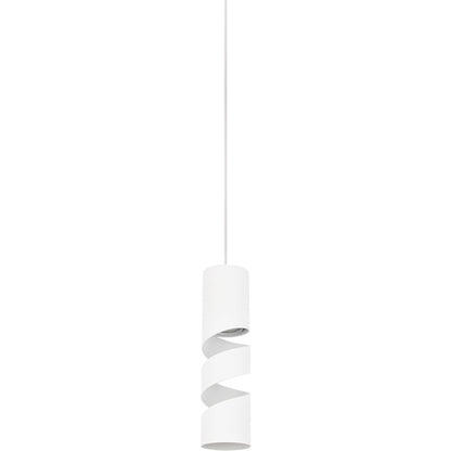 222464 - TRIO LIGHTING Llambë varëse Stream 364000131, metalike, e bardhë mat, pa 1 llambë GU10